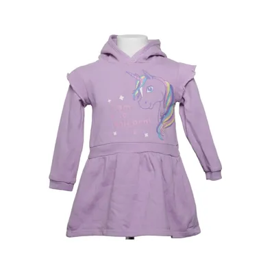 Capuchon jurk (Lila, Meerkleurig) van Sweet Heart Katoen, Polyester