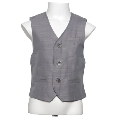 Jakkesætsvest (Grå) fra Max Polyester, Viscose