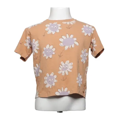 T-shirt (Beige, Lilla) fra Minimarket Bomuld