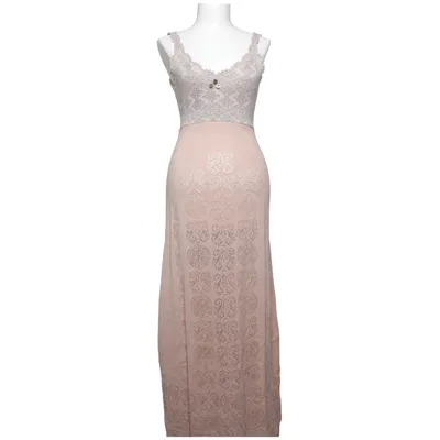 Robe longue (Beige) de Odd Molly Coton, Polyamide, Polyester