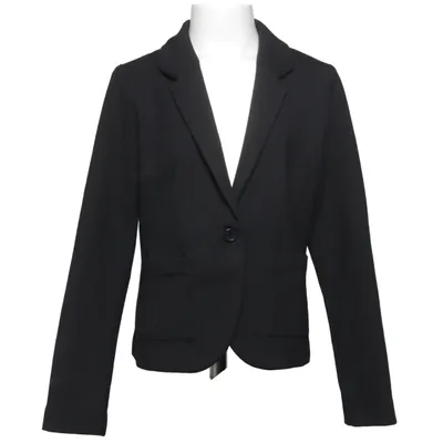 Blazer (Black) from H&M Elastane, Polyester, Viscose