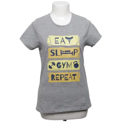 T-shirt (Grijs) van B&C Collection Katoen, Viscose