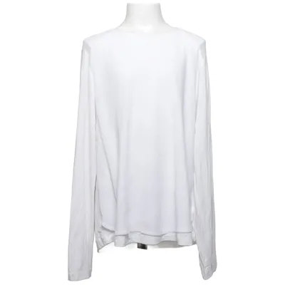 T-shirt à manches longues (Blanc) de Sarabanda Élasthane, Viscose