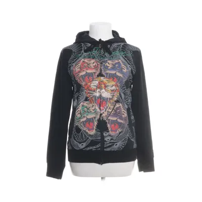 Capuchon sweater (Zwart) van Doned Hardy Katoen, Elastaan, Polyester