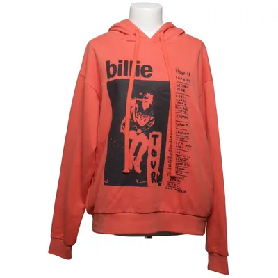 Hoodie (Red) from Billie Eilish Organic cotton
