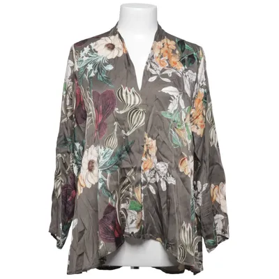 Blouse (Green, Multicolored) from Frontrow Silk, Viscose