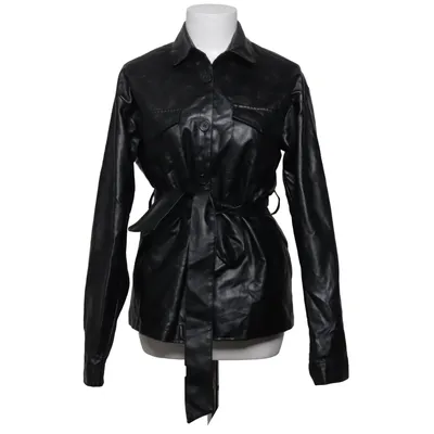 Overshirt (Black) from Chloé B x NA-KD Polyester, Polyurethane