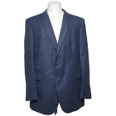 Blazer (Bleu) de Scabal Cupro, Viscose, Laine