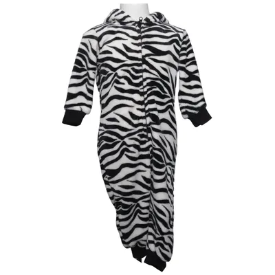 Mjukisdräkt (Vit, Svart) från Lindex Kids Bomull, Polyester