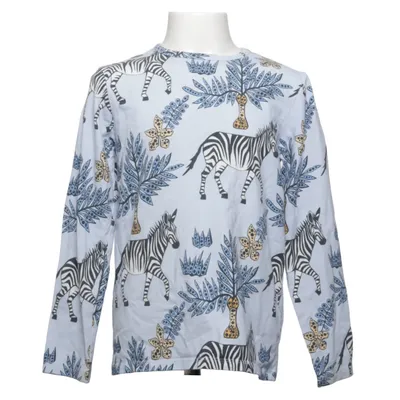 Long sleeve T-shirt (Blue, Multicolored) from The Striped Cat Elastane, Organic cotton