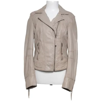 Bikerjacka (Beige) från J.F.M