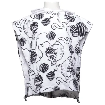 Bath cape (White, Black) from Libero Cotton