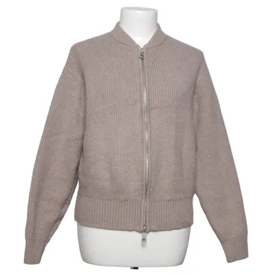 Cardigan (Brown) from Zara Acrylic, Polyamide, Polyester, Wool
