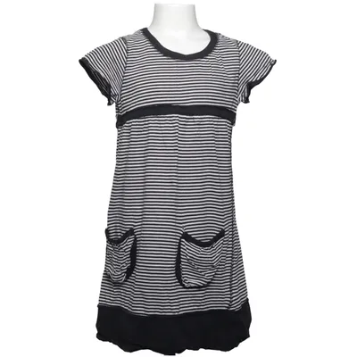 Kjole (Sort, Hvid) fra Kids by Lindex