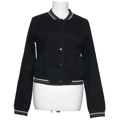 Collegejakke (Sort) fra R&D Bomuld, Polyester