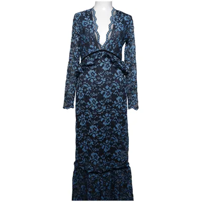 Robe longue (Bleu, Noir) de Ganni
