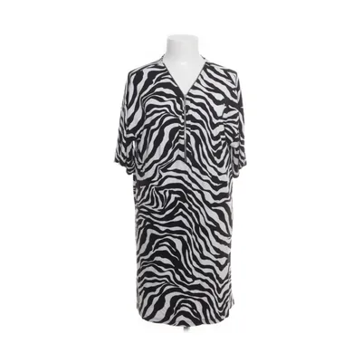 Kjole (Sort, Hvid) fra Alice Bizous Elastan, Viscose