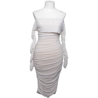 Kjole (Beige) fra Fashion Nova Elastan, Polyamid, Polyester