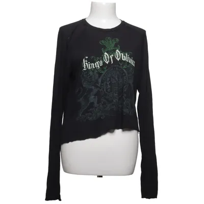 Långärmad t-shirt (Svart) från Juicy Couture Bomull, Viskos