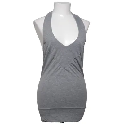 Halternecktopp (Grå) från Message Viskos