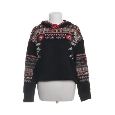 Hoodie (Black, Multicolored) from BBWM Woman Polyester
