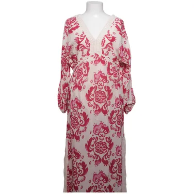 Maxi dress (Pink, White) from Maison 123 Cotton, Viscose