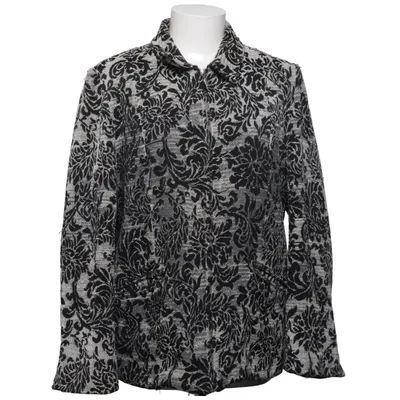 Jacket (Black, White) from Alfred Dunner Cotton, Polyester, Viscose