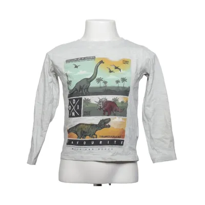 T-shirt à manches longues (Gris) de Dopo Dopo Boys Coton, Viscose