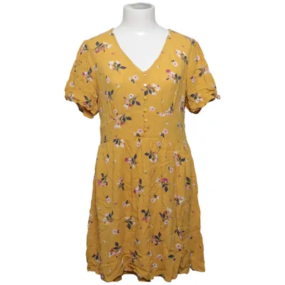 Jurk (Geel, Meerkleurig) van Clockhouse Polyester, Viscose