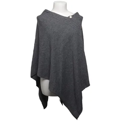 Poncho (Grå) från Flash Woman Akryl, Nylon, Ull
