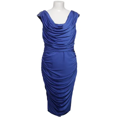 Robe de cocktail (Bleu) de Tadashi Shoji Élasthane, Polyester