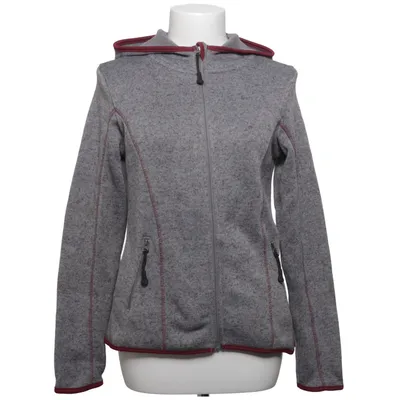 Capuchon sweater (Grijs, Rood) van Out Living Polyester