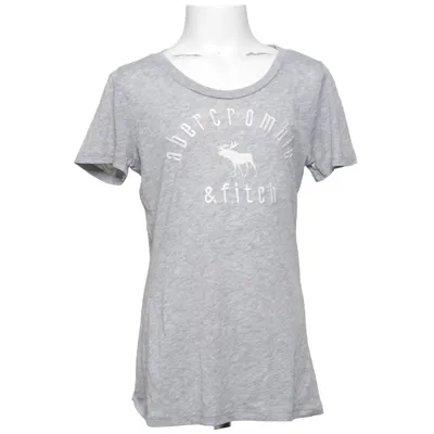 T-shirt (Grijs) van Abercrombie & Fitch Katoen, Polyester
