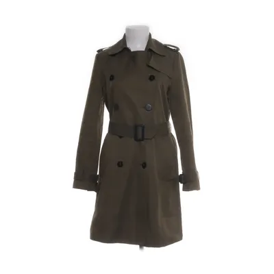 Trenchcoat (Grøn) fra Mango Suit Bomuld, Polyester