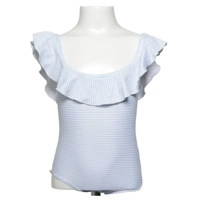 Swimsuit (Blue, White) from Saltabad Elastane, Polyamide
