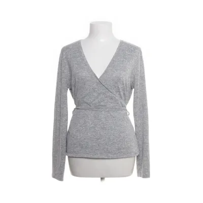 Wikkeltop (Grijs) van Opus Elastaan, Polyester, Viscose