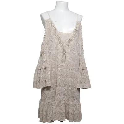 Kjole (Beige) fra Buch Copenhagen Elastan, Polyester