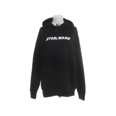 Hættetrøje (Sort) fra H&M Man Bomuld, Polyester