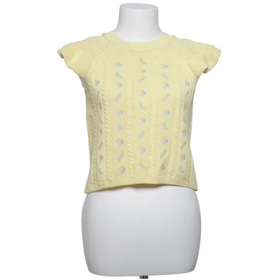 Slipover (Gul, Flerfärgad) från Zara Bomull, Polyester, Viskos