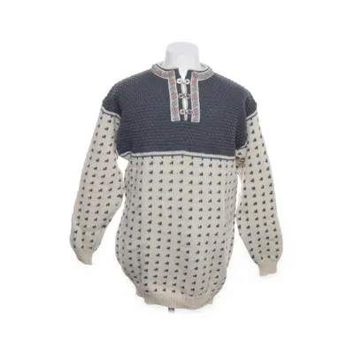 Lusekofte (Gray, White) from Drops