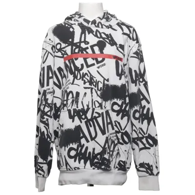 Hoodie (White, Black) from Woxo 720° Cotton, Polyester