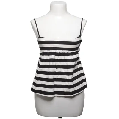 Tanktop (Sort, Hvid) fra Zara Trafaluc Bomuld, Elastan