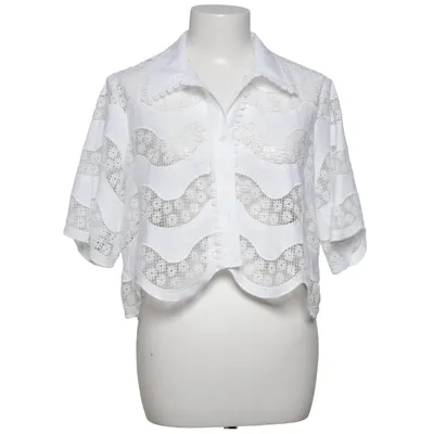 Short sleeve shirt (White) from Sandro Cotton, Polyester