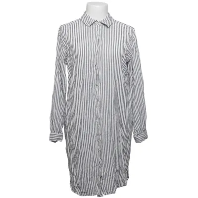 Robe chemise (Blanc, Gris) de Kaffe Lin, Viscose