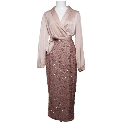 Maxi jurk (Beige, Meerkleurig) van Shein Polyester
