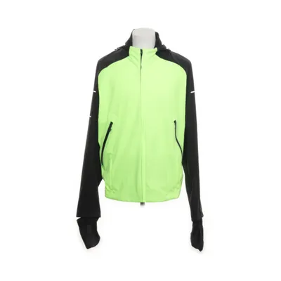 Träningsjacka (Grön, Svart) från Decathlon Polyester, Elastan, Polyuretan