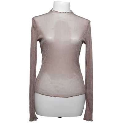 Top (Bruin) van NA-KD Metallvezel, Polyamide