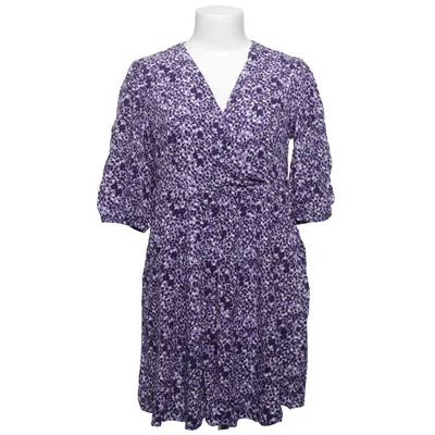 Jurk (Lila, Wit) van Honey Viscose