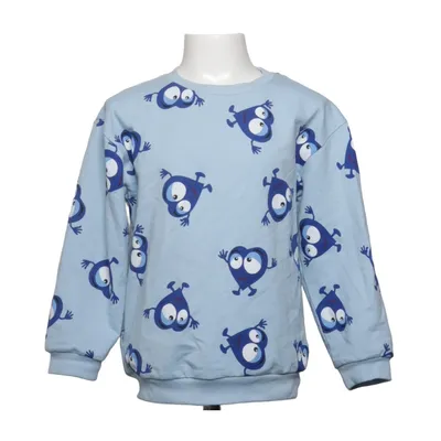 Collegetröja (Blå, Flerfärgad) från Babblarna x KappAhl Bomull, Elastan