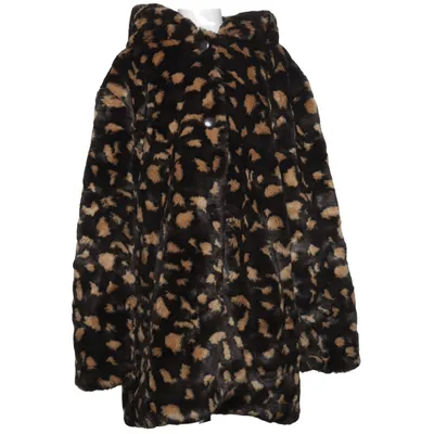 Manteau (Noir, Marron) de H&M Acrylique, Polyamide, Polyester